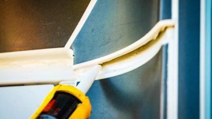 Winterizing rv with caulking gun – seasonal mobile rv prep by cavu rv